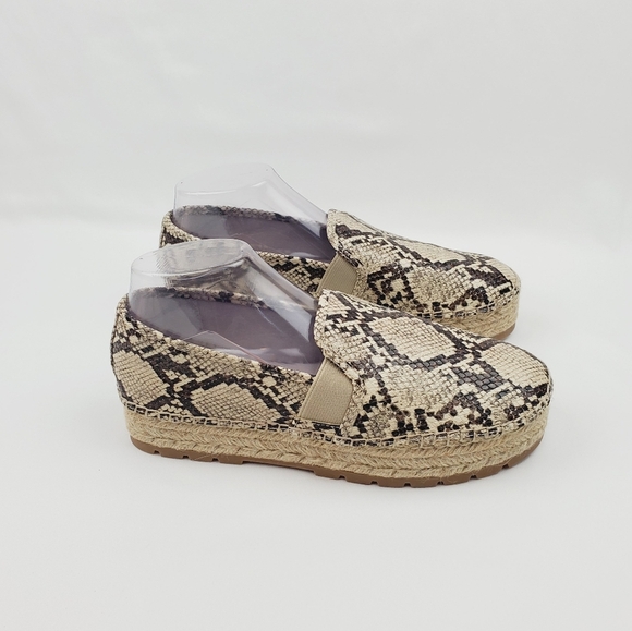 Sam Edelman Cora snake print espadrille shoes - Picture 2 of 10